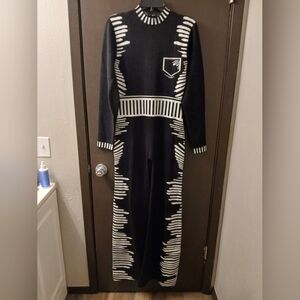 ‼️ABSOLUTELY BEAUTIFUL Fashion Nova Black and White Patterned Jumpsuit.